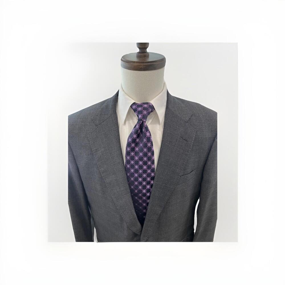 EXECUTIVE COLLECTION CUSTOM TOM JAMES SPORT COAT 44R CHARCOAL
